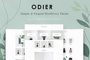 Odier - Simple & Elegant WordPress