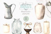 Autumn Breeze. Watercolor collection, an Object Graphic by Ana-Sakuta (Thumbnail 17 of 20)