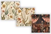 Western Fall Botanical Digital Paper, a Pattern Graphic by FloridPrintables (Thumbnail 3 of 9)