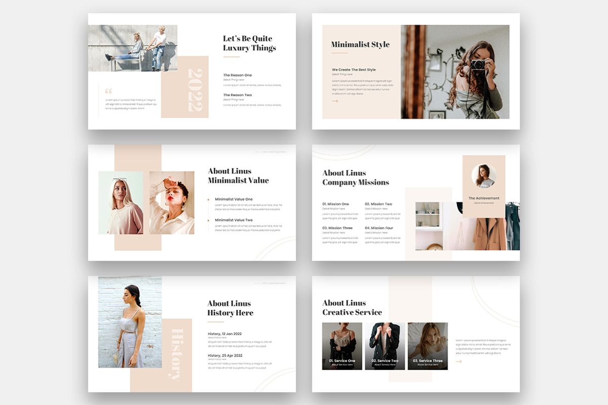Linus Creative Minimalist Keynote, a Presentation Template by kerismaker (Photo 5 of 6)