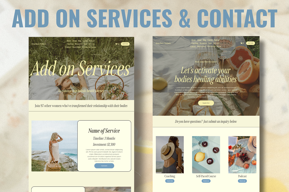 Squarespace 7.1 Course Template, a Squarespace Template by Solana Creative Co. (Photo 10 of 10)