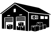 Warehouse and industrial building, a Decorative Illustration by jahid234 (Thumbnail 8 of 13)