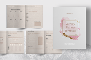 Printable Weekly Planner Template