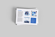 Landscape Flyer Mockup - 16 views, a Books & Magazine Mockup by Illusiongraphic (Thumbnail 8 of 21)