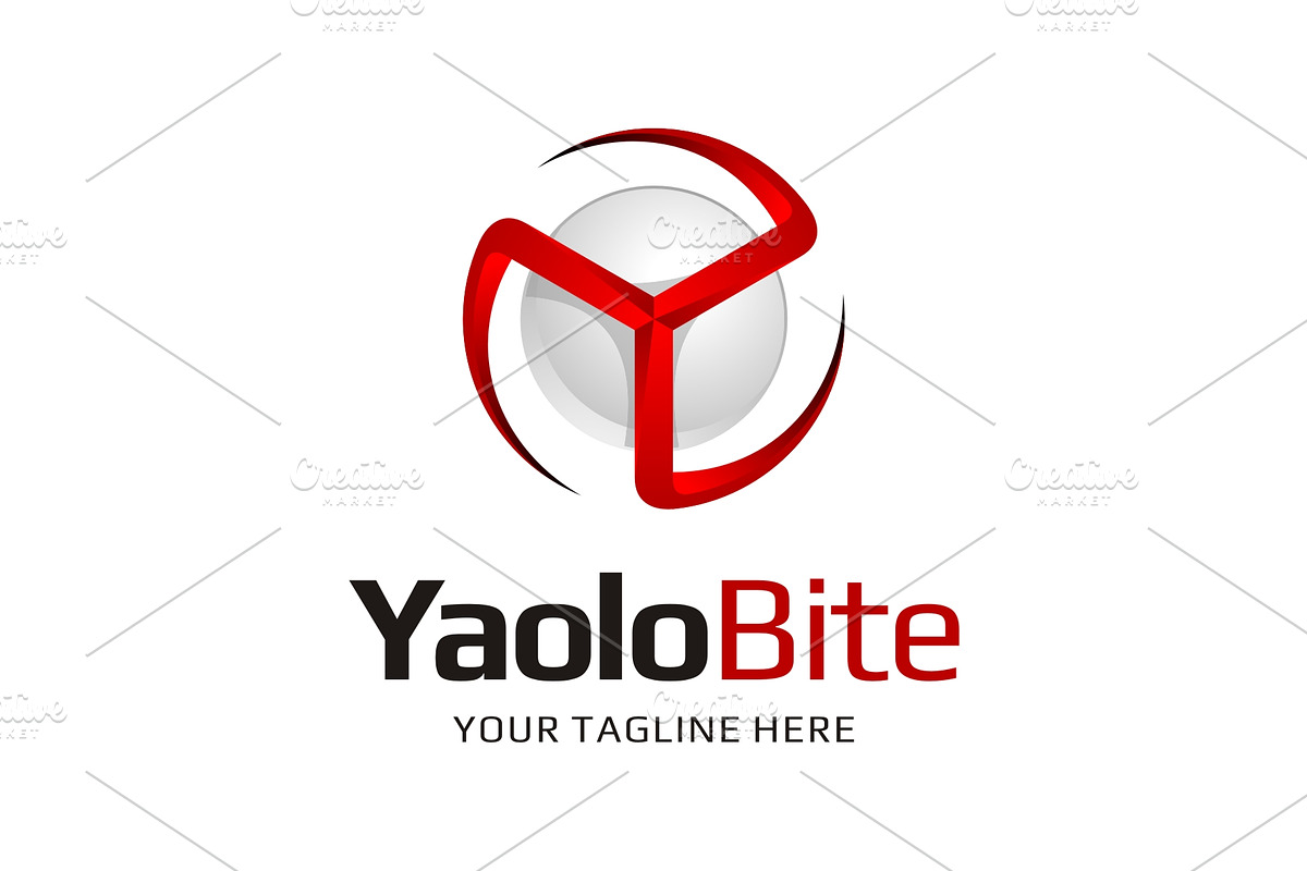 YaoloBite Logo, a Branding & Logo Template by mocha7