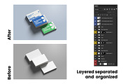 Isometric Business Card Mockup, a Books & Magazine Mockup by My Code Std (Thumbnail 6 of 6)
