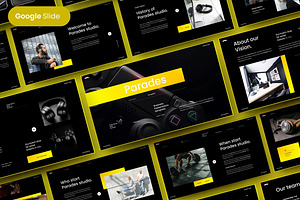 Parades - Business Google Slide, a Presentation Template by Dens Creative Studio