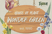 Thora – Playful Display Typeface, a Handwritten Font by Almarkhatype (Thumbnail 3 of 8)