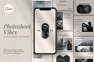 Photovibe - Instagram Canva template