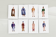 Retro, vintage fashion gentlemen set, a Person Illustration by Good Studio (Thumbnail 4 of 4)