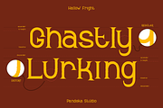 Hallow Fright - Halloween Party Font, a Serif Font by Pandeka Studio (Thumbnail 2 of 9)