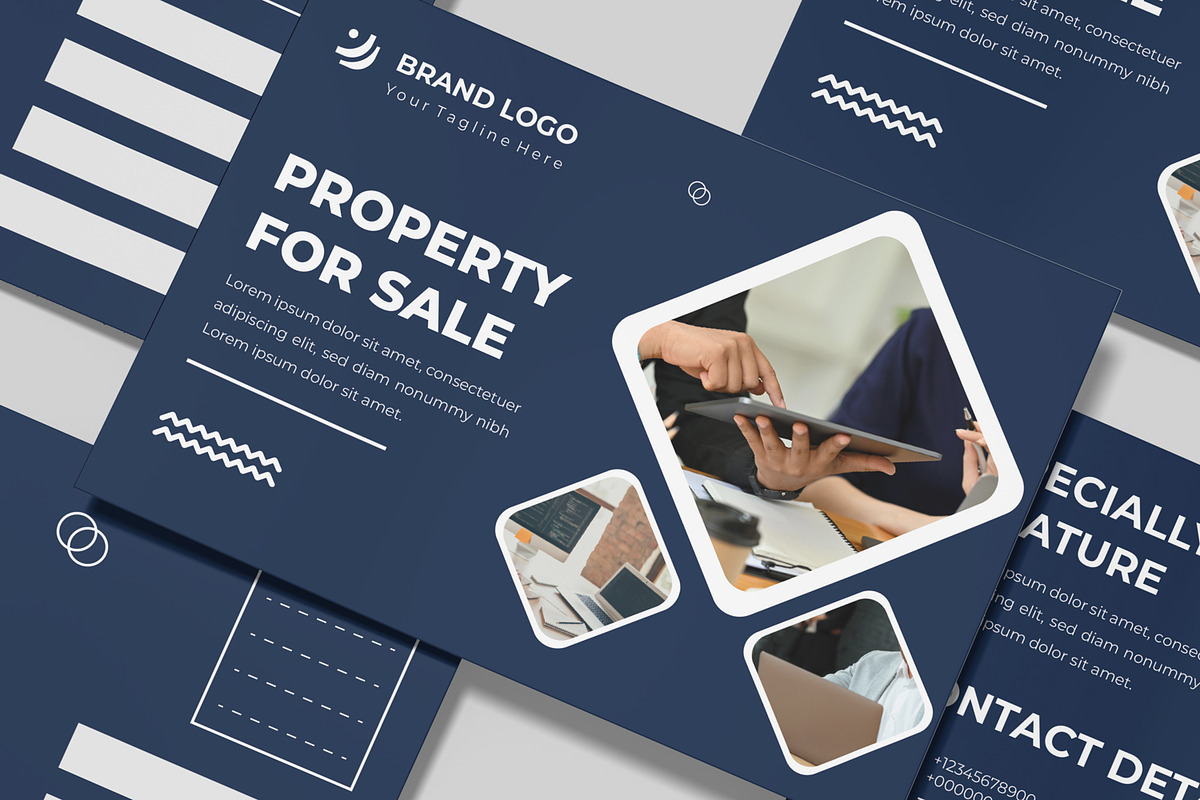 Real Estate Postcard Design Template, a Stationery Template by MightyDesign (Photo 5 of 8)