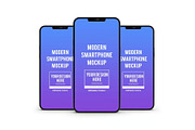 iPhone Mockup Template Set, an iPhone Mockup by DesignRushMarket (Thumbnail 8 of 11)