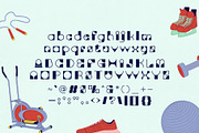 Marathon Torch – Olympic 1950's Font, a Symbol Font by HipFonts (Thumbnail 5 of 9)
