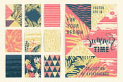 10 summer background templates., a Brochure Template by Nadia Grapes (Thumbnail 1 of 6)