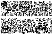 Vintage Dinosaur Folk Art, a Decorative Illustration by devastd (Thumbnail 22 of 28)