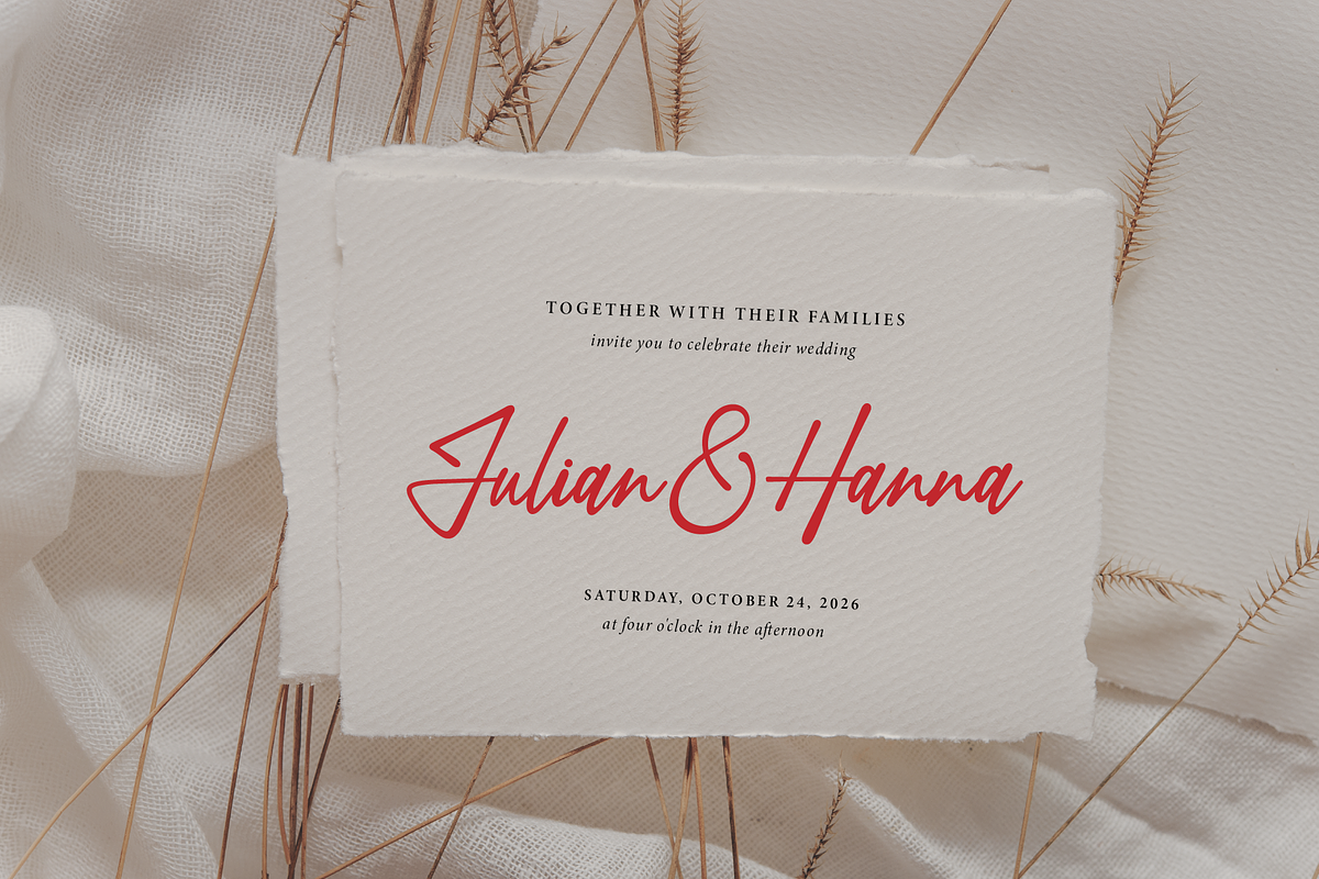 Qandeliya | Handwritten Signature, a Script Font by gracetype_studio (Photo 2 of 12)