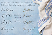Serenity & Olivia Calligraphy Font, a Script Font by Fine Art Design Studio (Thumbnail 13 of 19)