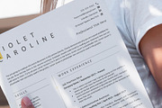 Professional Resume Template Word, a Resume Template by VictoriousVita (Thumbnail 8 of 8)