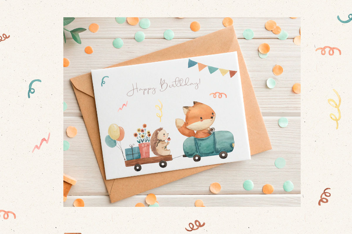 LITTLE FRIENDS Watercolor clipart, an Animal Illustration by OlliArtDesign (Photo 5 of 6)