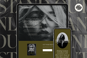 Life Coach Website Template