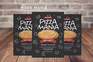 Pizza Menu, a Flyer Template by lilyshop