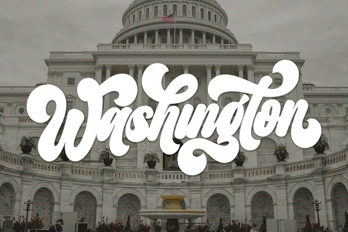 Retro Ashington - Vintage Font, a Script Font by Subectype Studio (Photo 7 of 11)