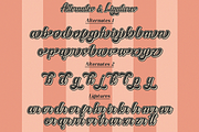 Degdegan Bold Script Retro, a Script Font by Haksen (Thumbnail 11 of 11)