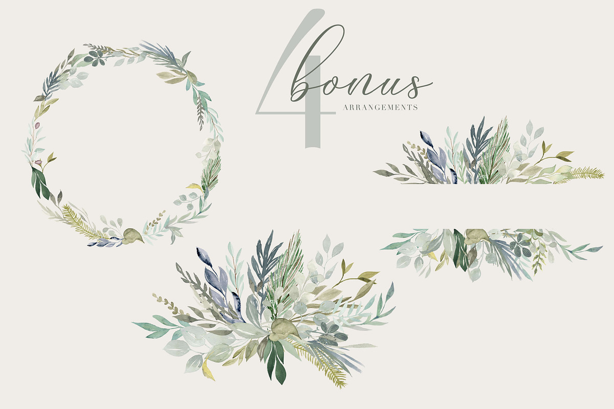 Foliage - Watercolor Leaves, an Illustration by The Autumn Rabbit Ltd (Photo 4 of 8)