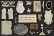 Maison Archive Collage Collection, an Object Graphic by lerinartstudio (Thumbnail 1 of 11)