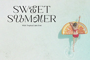 Tropical Lake - Combination Font, a Serif Font by Prioritype Co (Thumbnail 4 of 10)