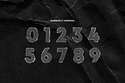 TORN PNG LETTERS PACK for Halloween, an Object Graphic by BORT GRAPHIC (Thumbnail 8 of 11)