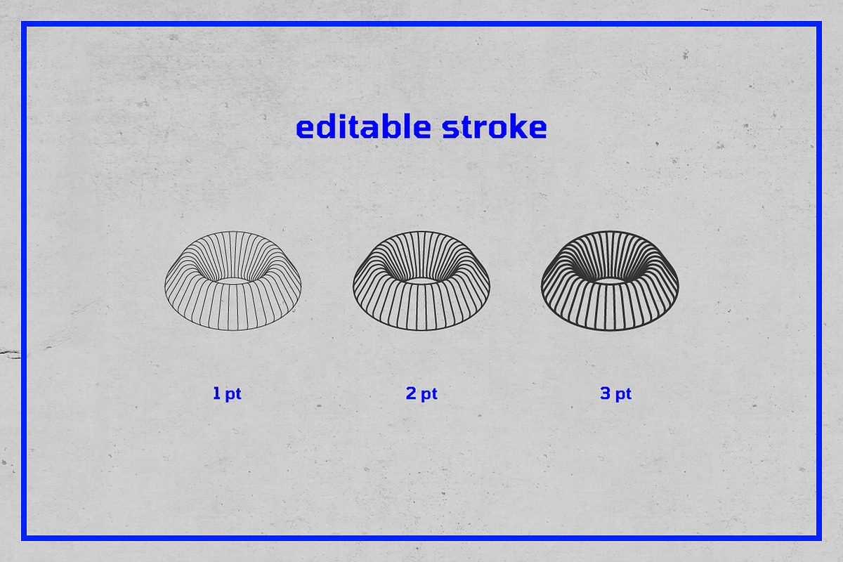 3D Wireframe Shapes | set 5, an Object Graphic by MaximGertsen (Photo 6 of 7)