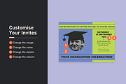 Tim Graduation Party Invitation, an Invitation Template by Mountain Folk Creative (Thumbnail 5 of 5)