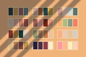 Procreate Boho Color Palettes