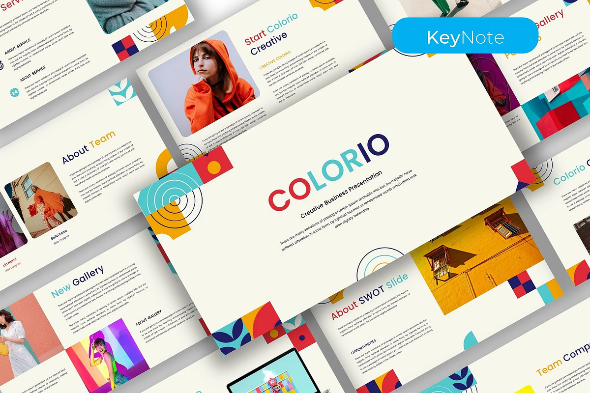 Colorio – Creative Business Keynote, a Presentation Template by kreatifreya (Photo 1 of 5)