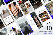 Animated Stories - Social kit, a Social Media Template by RWstudio (Thumbnail 1 of 5)