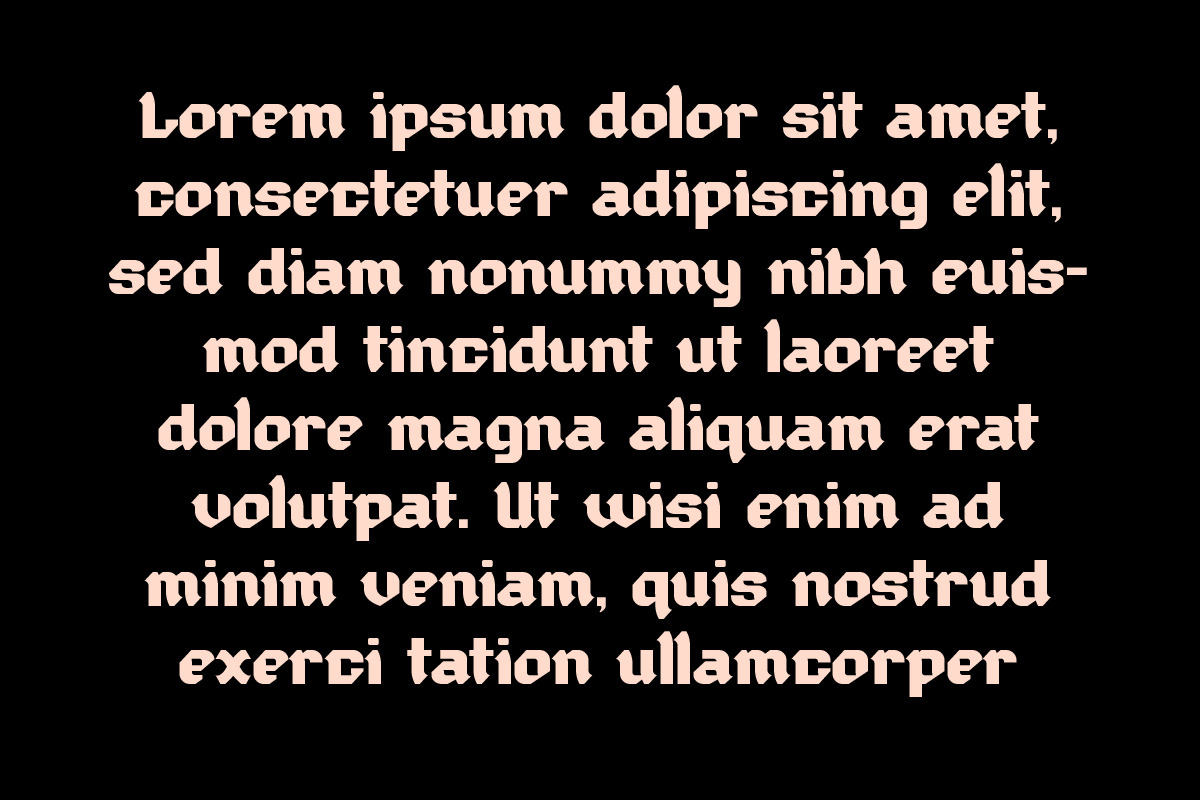 Seconder Display Font, a Blackletter Font by IHDSTD (Photo 10 of 10)