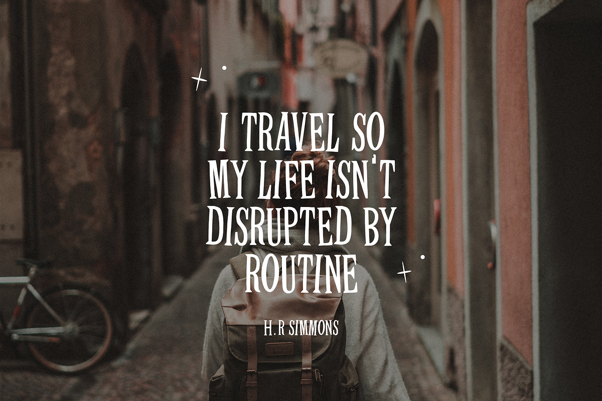 Travel Stories Font Duo, a Serif Font by Salt & Pepper Designs (Photo 2 of 7)
