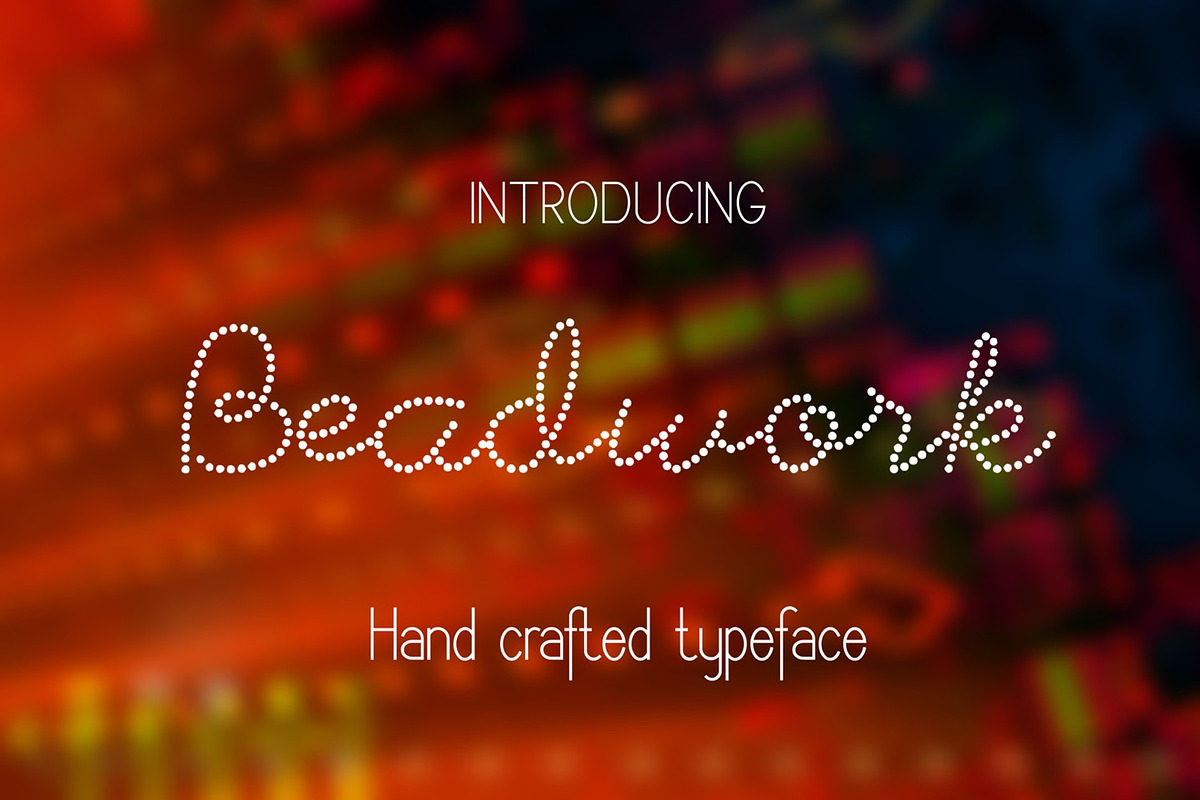 Beadwork Font