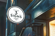 3 Signs MockUps, a Product Mockup by As Good As Possible (Thumbnail 4 of 4)