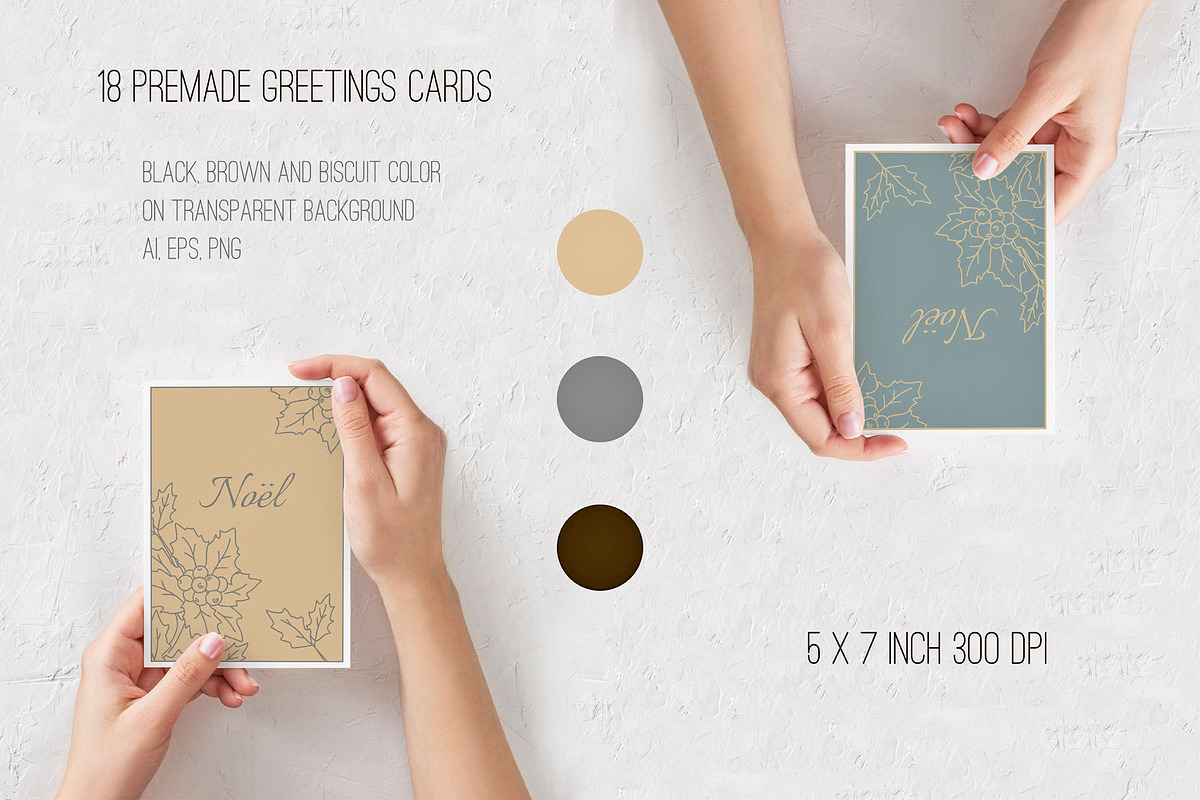Modest Christmas collection, a Decorative Illustration by statica (Photo 5 of 10)