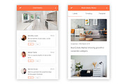 Real Estate & Property Adobe XD App, an UI Kit Template by themelove (Thumbnail 8 of 16)