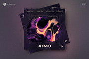 Atmo – Progressive Album Cover Art, a Social Media Template by pixelsao (Thumbnail 1 of 2)