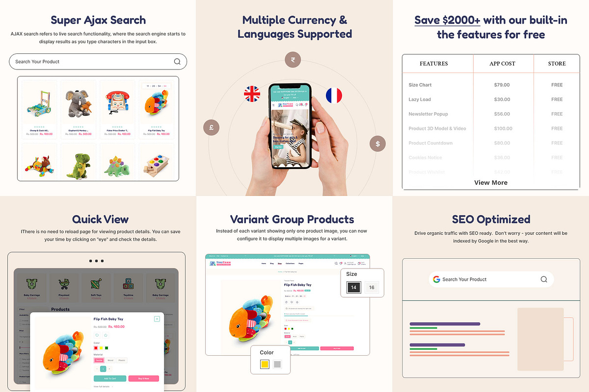 Kids Toys | Shopify Theme, a Shopify Template by LogicGo Shopify Experts (Photo 4 of 5)