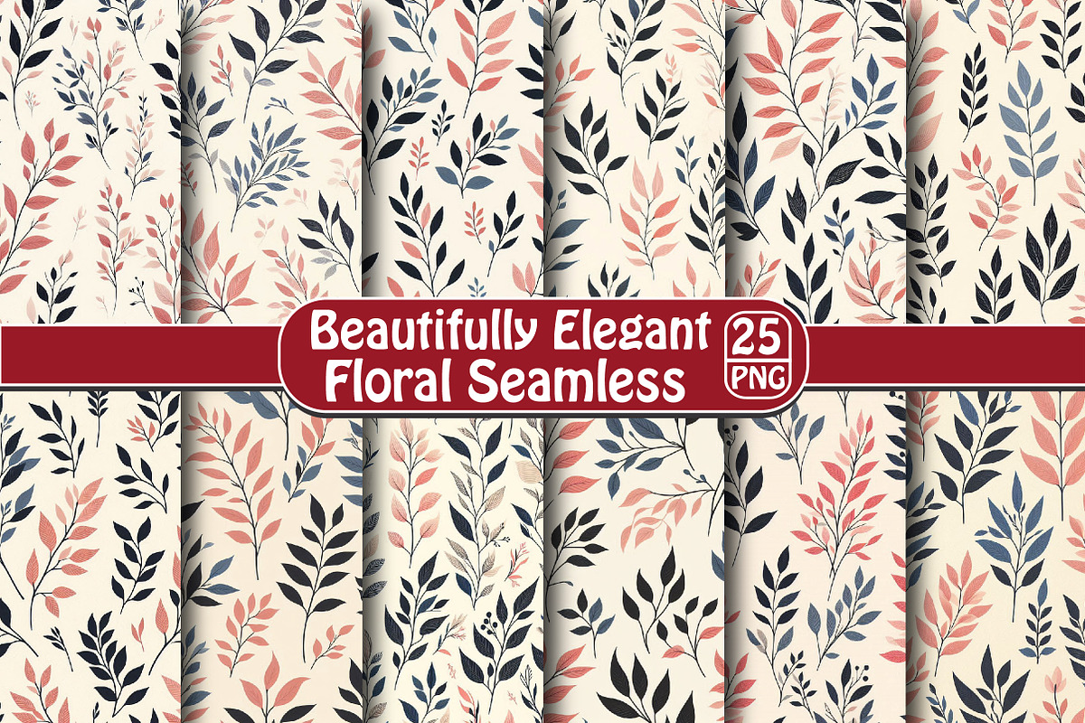 Beautifully Elegant Floral Seamless, an Illustration by DreamPrint404 (Photo 1 of 5)