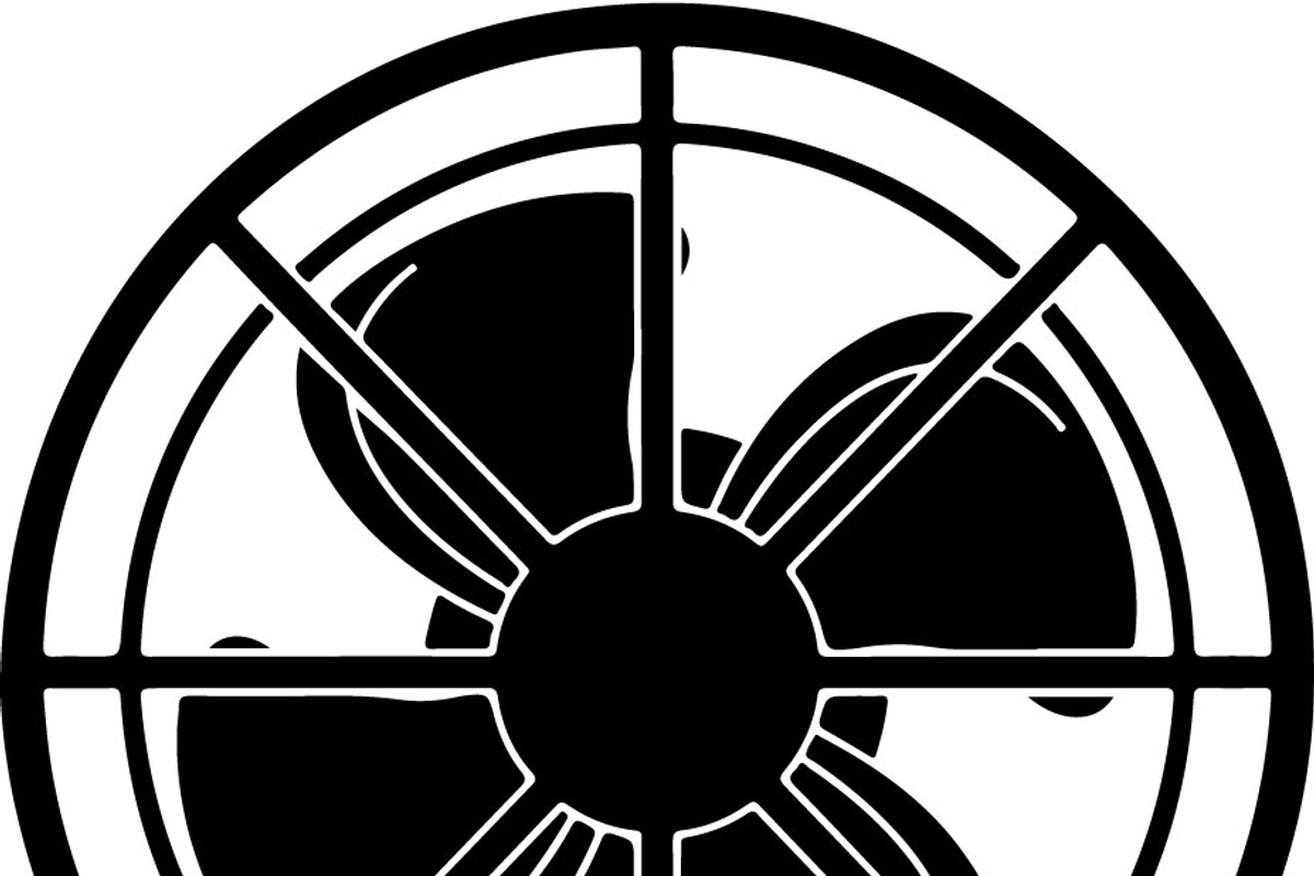 Retro Table Fan SVG Bundle, an Illustration by balal (Photo 12 of 12)