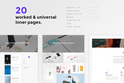 Virgo - PSD Multipurpose Template, a Landing Page Template by Spartak Vee (Thumbnail 3 of 5)