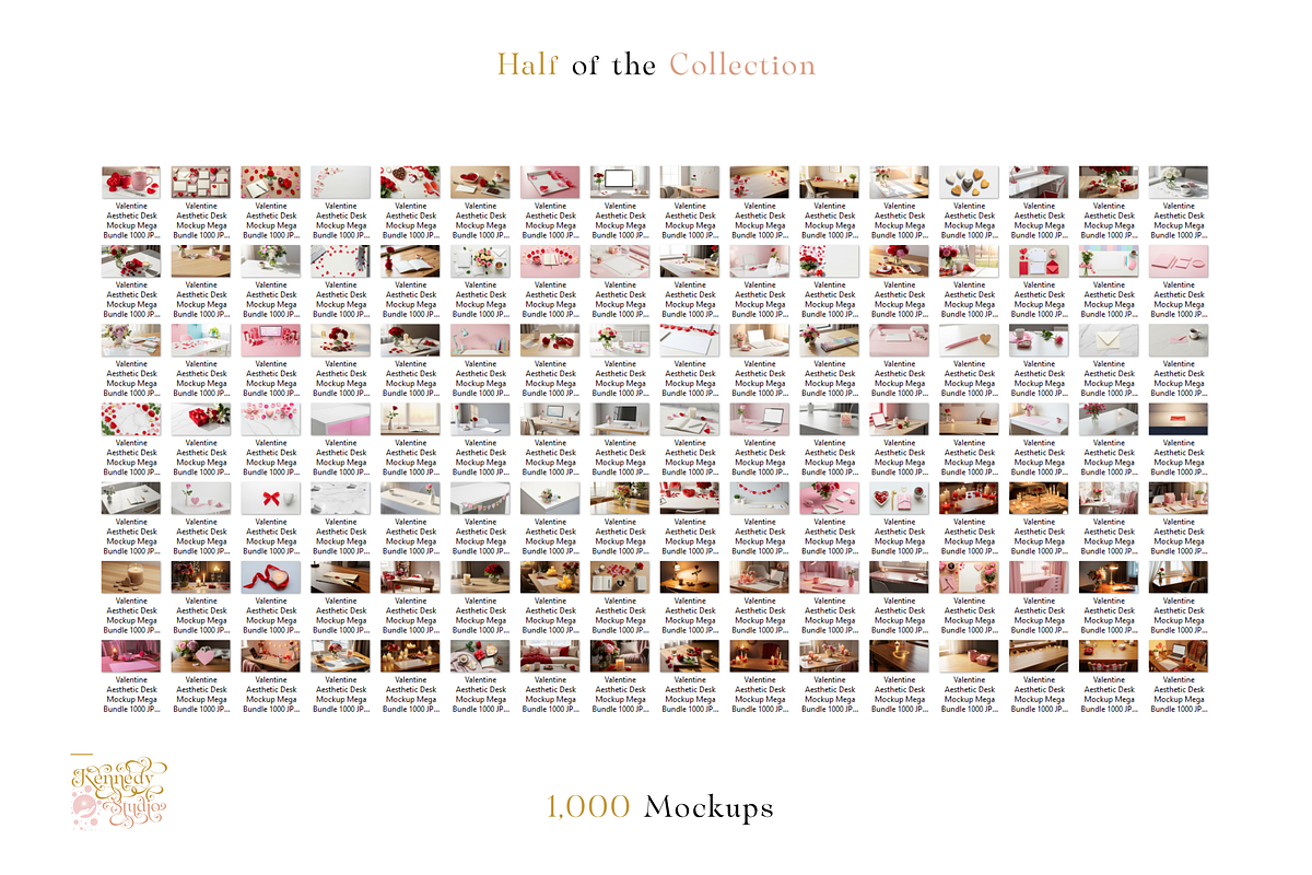 Valentine Aesthetic Desk Mockup 1000, a Packaging Mockup by KennedyStudio (Photo 10 of 11)