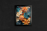Front Portrait Frame Mockup - 11x14, a Household Mockup by Mockups by Carlos Viloria (Thumbnail 7 of 7)